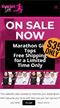 Mobile Screenshot of marathongirlshop.com